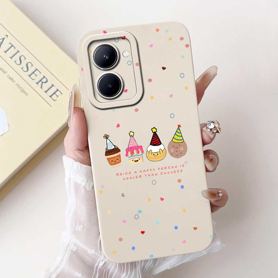 For Realme 10 4G Case RMX3630 Cute Panda Cartoon Cover Soft TPU Phone Case For Realme 10 Pro Plus Pro+ Realme10 5G Fundas Bumper