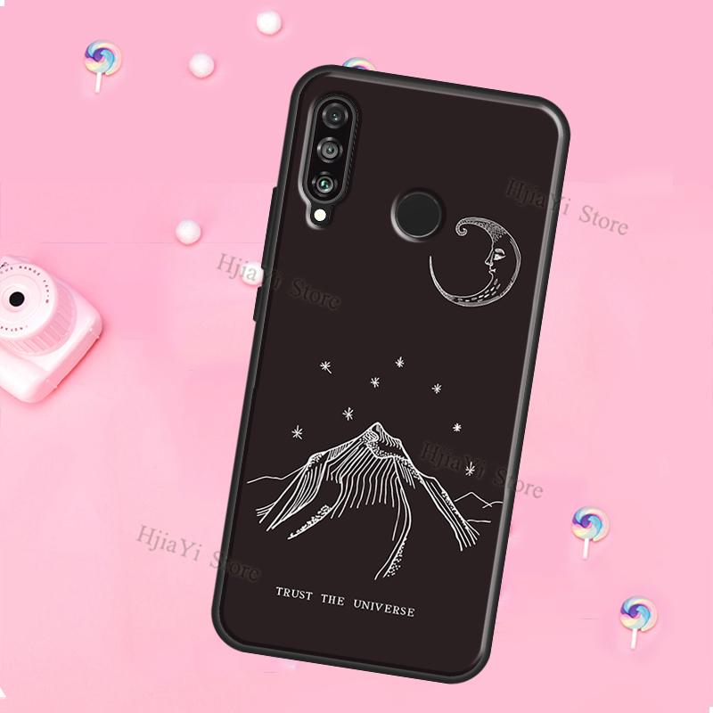 Witches Moon Witchy Mystery Totem For Huawei Honor Magic 5 Lite X8 X9 X8a X9a 50 70 P20 P30 P40 P50 P60 Pro P Smart 2019 Case