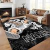 Custom personalization Monkey D. Luffy Area Rug - Perfect For Kitchen, Bathroom,Laundry Room Decor Large Size Available,Gift All Seasons