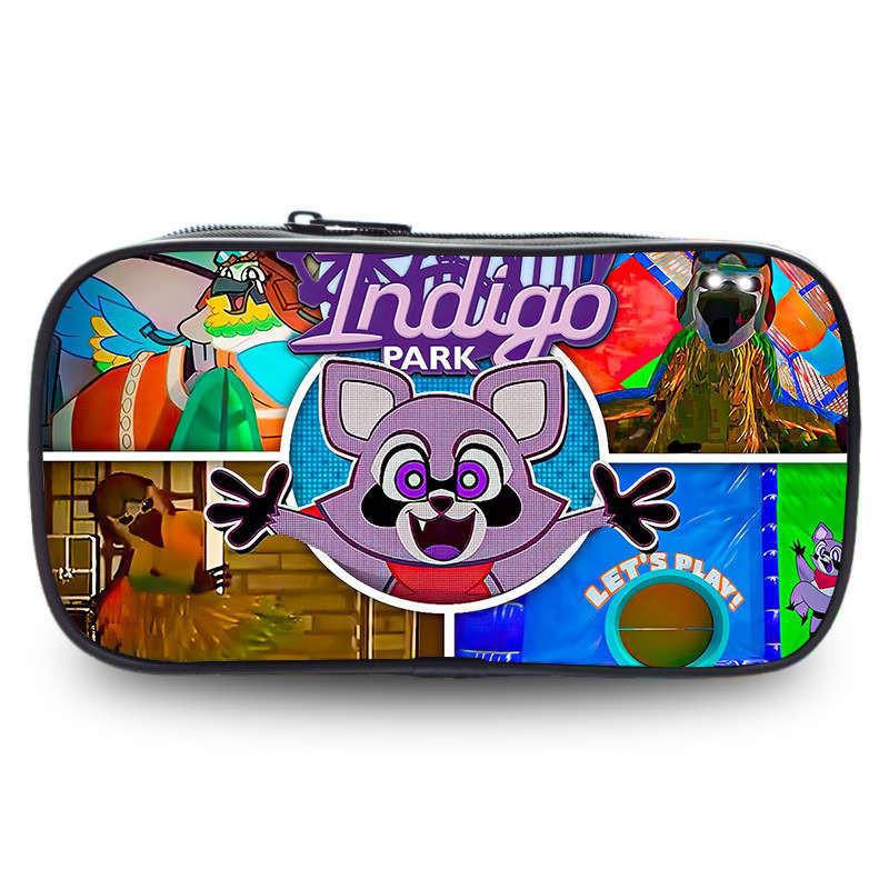 High-quality Oxford Indigo Park Stationery Bag With Ample Space For Students