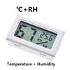 Mini Digital Humidity Meter Thermometer Hygrometer Sensor Gauge LCD Temperature Refrigerator Aquarium Monitoring Display Indoor