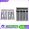 Flatware Tableware Silverware Drawer Organizer Non-Slip Utensil Organizer Plastic Cutlery Tray for Spoon and Fork