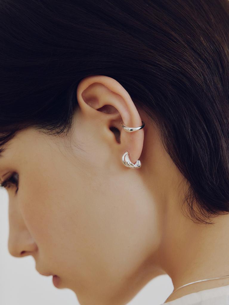 Enuf (Silver 925) Form Earcuff