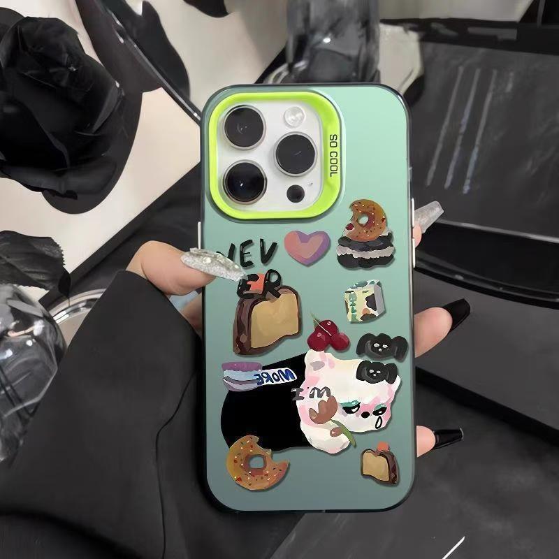 Bread cat is suitable for 16/15promax Apple 14plus mobile phone case 13/12 hard case 1178p/