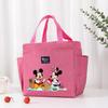 MINISO Mickey Mouse Portable Lunch Drink Carrier Insulated Bag Fresh Cooler Pouch Food Thermal Box Tote Picnic Container Bag