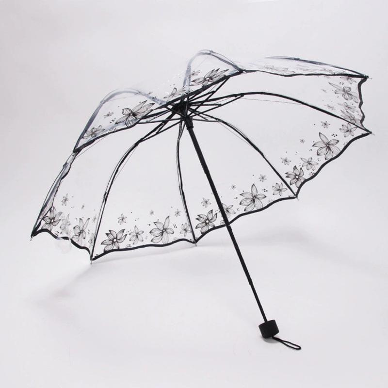 Automatic Double-Canopy Umbrella - Three-Fold, Thickened Design for Couples