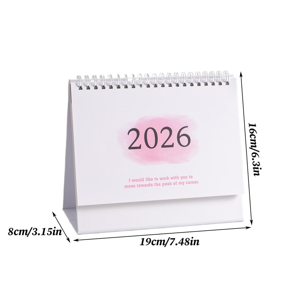 2026 New Desk Calendar Large English Calendar Books Annual To Do List Monthly Daily Planner Time Manegement