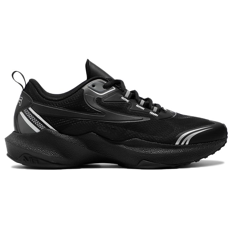 FILA Neuron 3 Comfortable Fashionable Breathable Support Low-Top Running Shoes Unisex Running Shoes Black 1RM01670D_001