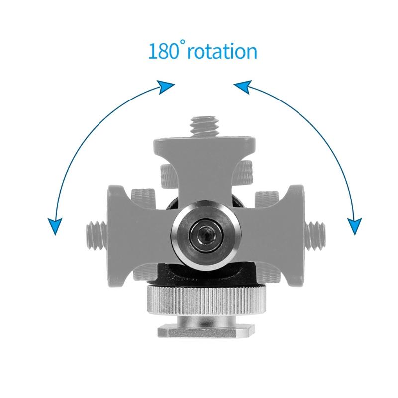 Utility Tripod for Head Suitable for DSLR Cameras Camcorder Monitor Bracket Heavy Duty Up to 5kg Durable Camera Ballhead
