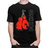Custom Mens Boxing Gloves Boxer Gift T Shirt Short Sleeves Cotton Tshirts Tshirt Leisure Tees Slim Fit Clothing