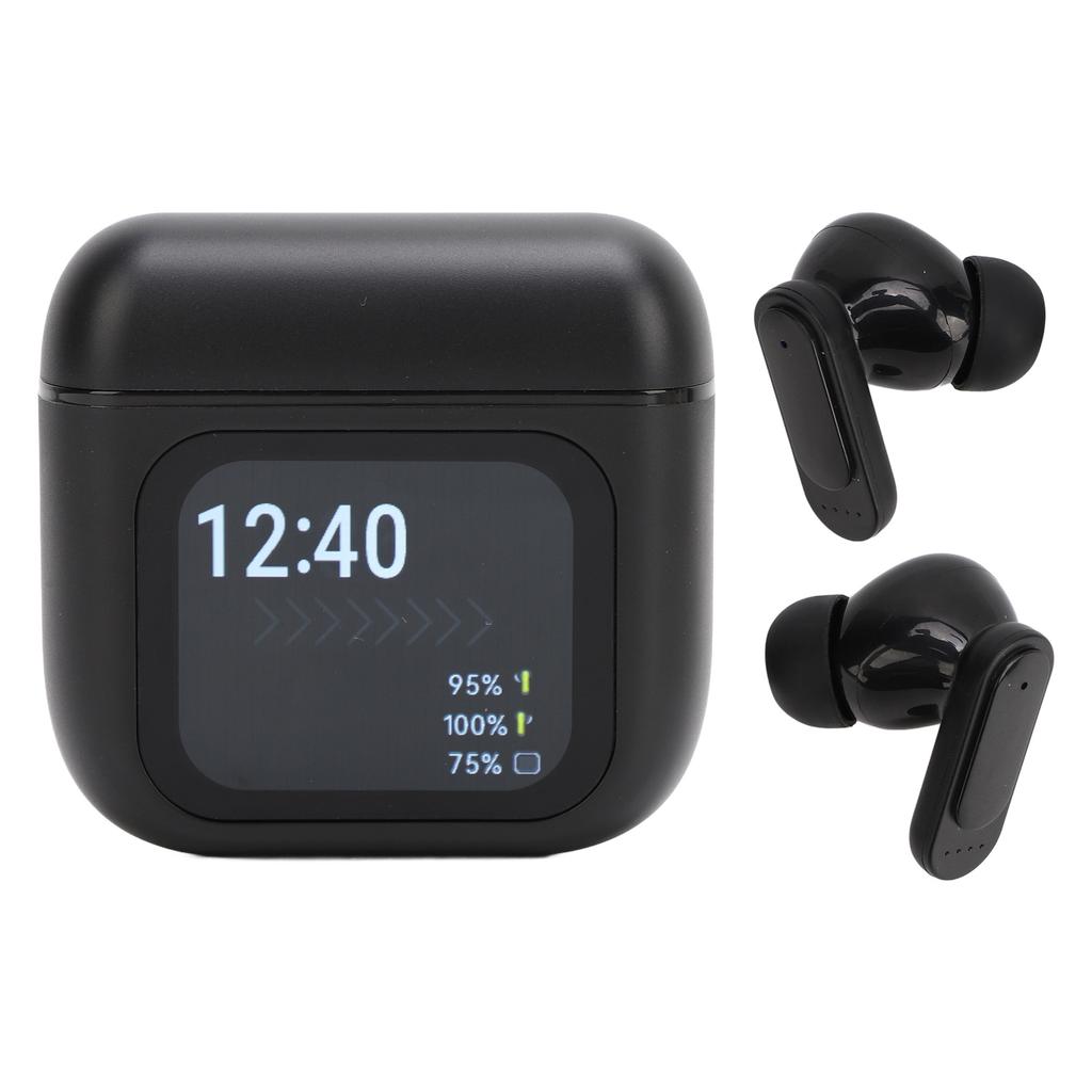 Language Translator Earbuds Multifunction ANC Noise Reduction Color Touch Screen Bluetooth 5.4 144 Kinds Languages Real