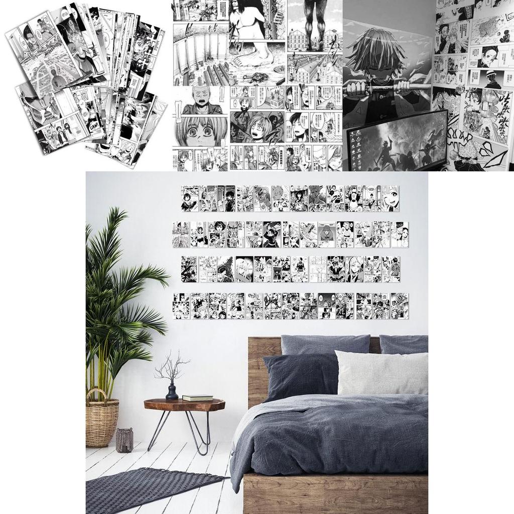 Japanese Popular Anime Selfadhesive Wall Stickers Wallpaper For Room Decoration