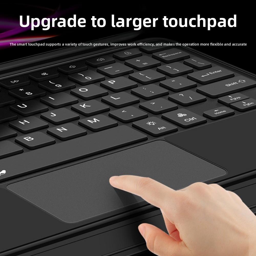 For iPad Pro 11 10.9 12.9 Magnetic Detachable Bluetooth Keyboard Case for iPad Pro Protective Cover
