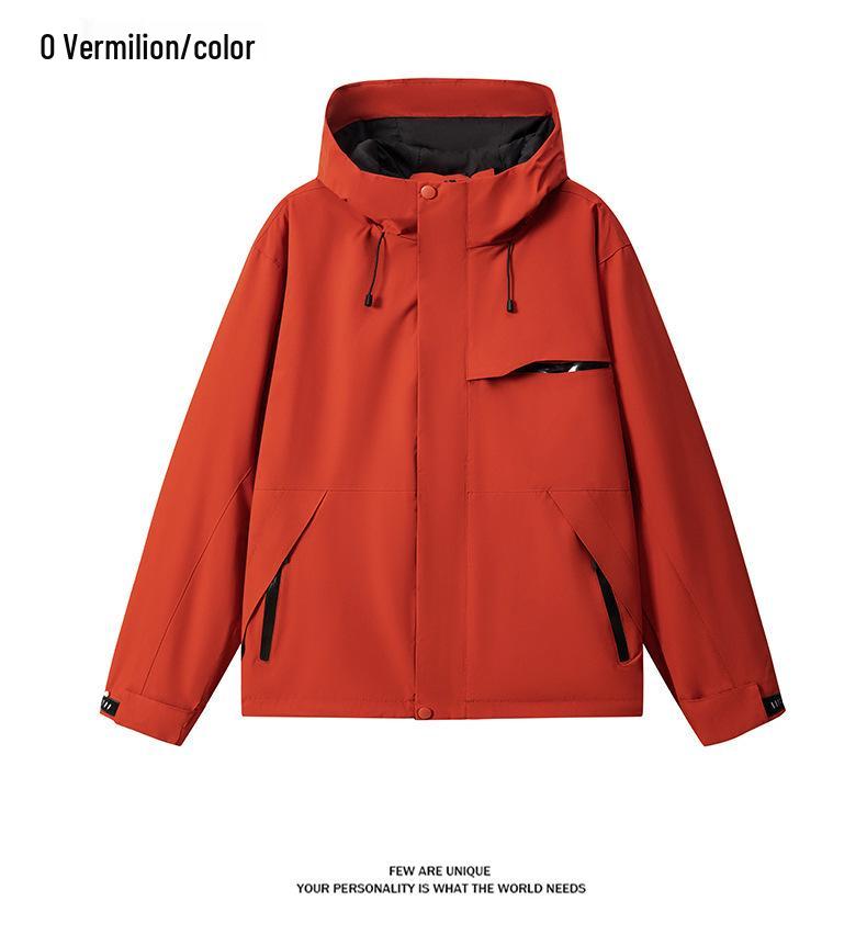 Stylish Outdoor Windproof Waterproof Soft Shell Jacket for Youth