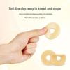 Anneau adhésif moulable étanche pour les soins de stomie - Plaque de base pour accessoire de colostomie