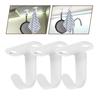 6pcs Ceiling Hooks Screw Mounted Wall Fixing Hooks Strong Load Bearing Home Storage Kitchen Balcony Hanging Plant Hooks Hanger