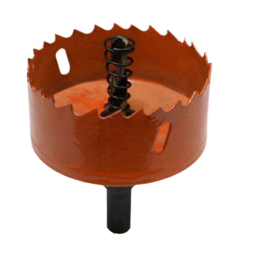 50-65mm Wood  Drilling Crown Easy Chip Removal Bimetal Hole Opener Hole Saw Drill Bit  Woodworking