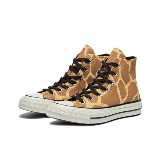 

Converse Chuck 70 High Принт Жираф 163410C EU 36.5 коричневый/льняной
