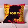 Singer Album T-The W-Weeknd Pillow Case Pillowcase Ultra Soft Skin Friendly Fabric Cloud Like Comfort & Concealed Zipper