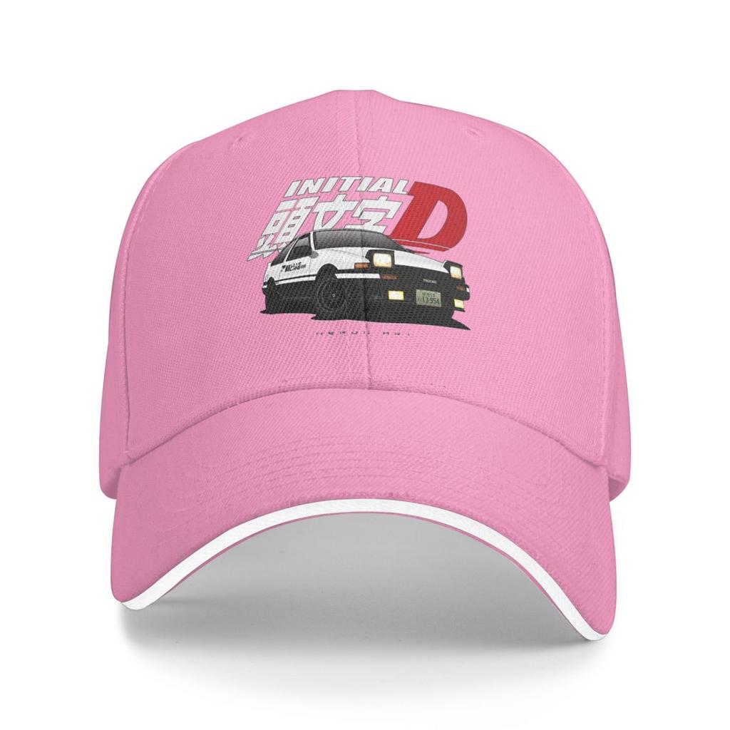 Anime Drift AE86 Initial D Baseball Caps Snapback Baseball Hats Breathable Casual Casquette Outdoor Unisex