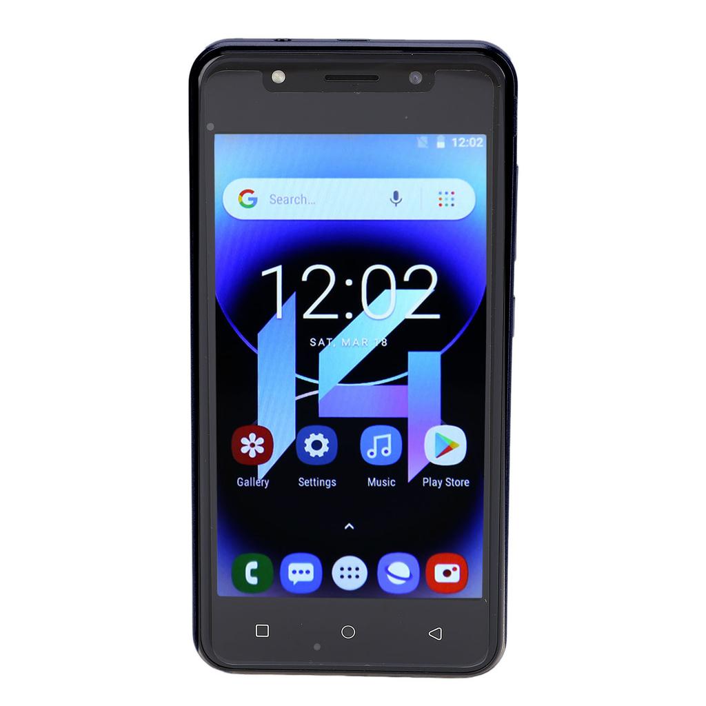 5.0in 3G Smart Phone Face Unlocked Phone 4GB RAM 32GB ROM Dual Cards Dual Standby For Android 10 System Purple