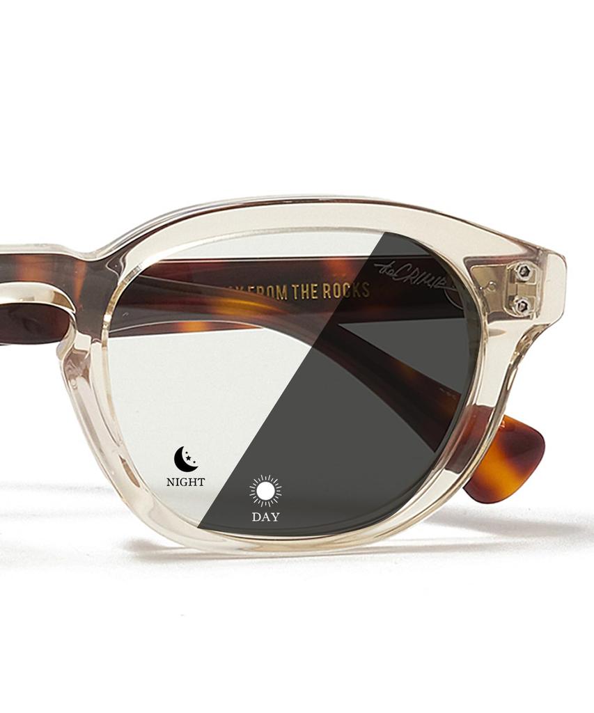 Climie MIKE Photochromic Sunglasses for Boston Biker UV Clear Adjustable Fashion Photochromic Tortoiseshell Combi Free Size Men, Style, Shades,