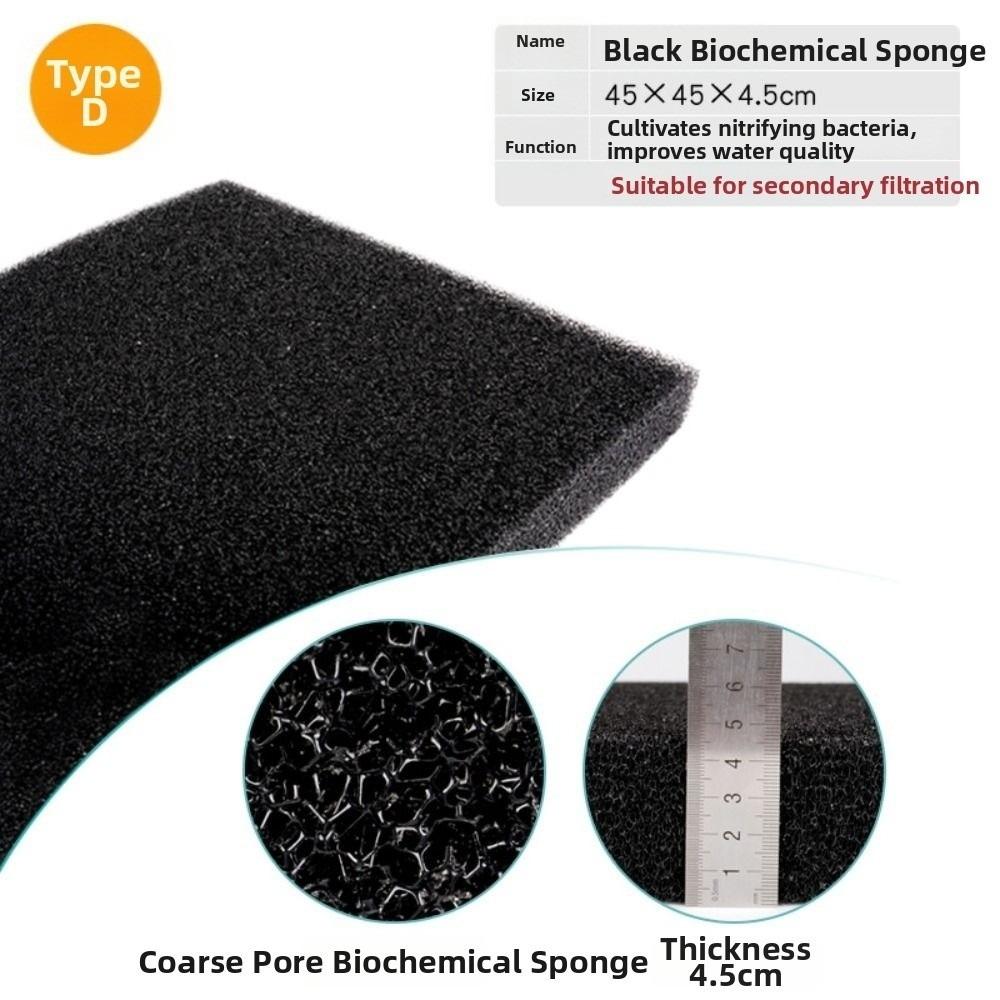 Reusable Fish Tank Filter Easy to Use Filter Sponge Durable Filter Cotton  Aquarium Use