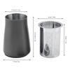 Stainless Steel Coffee Powder Sieve Dustproof Flour Filter Cup Grinder Accessory