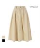 VANAKE Belted Flare Long Skirt_Vb49Skq305A