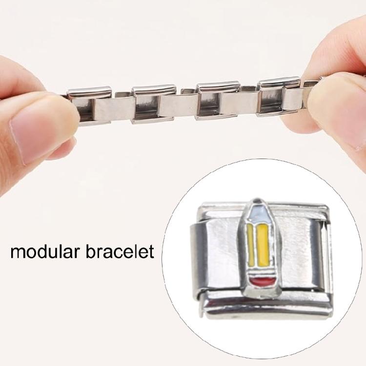 Fashionable Square Jewelry Link Accessory for Stainless Steel Bracelet Making