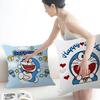 Children Anime D-Doraemon Cushion Cover Inches Farmhouse Decor Home Throw Pillow Covers for Couch Decorations