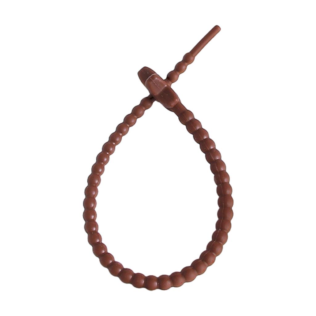 22cm Candy-Colored Stars Silicone Rope Data Line Binding Tape DIY Jewelry Key Chain Accessories Dress Tags Rope