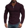 Amerikanischer Vintage Langarm Herren Hoodie Mit Reißverschluss Und Karomuster Für Lässige Herbstkleidung