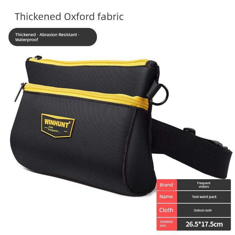 

Changshengke Electrician Special Crossbody Waist Small Tool Cosmetics Bag Portable Men s Multi-Function Repair Belt Bag Section 017