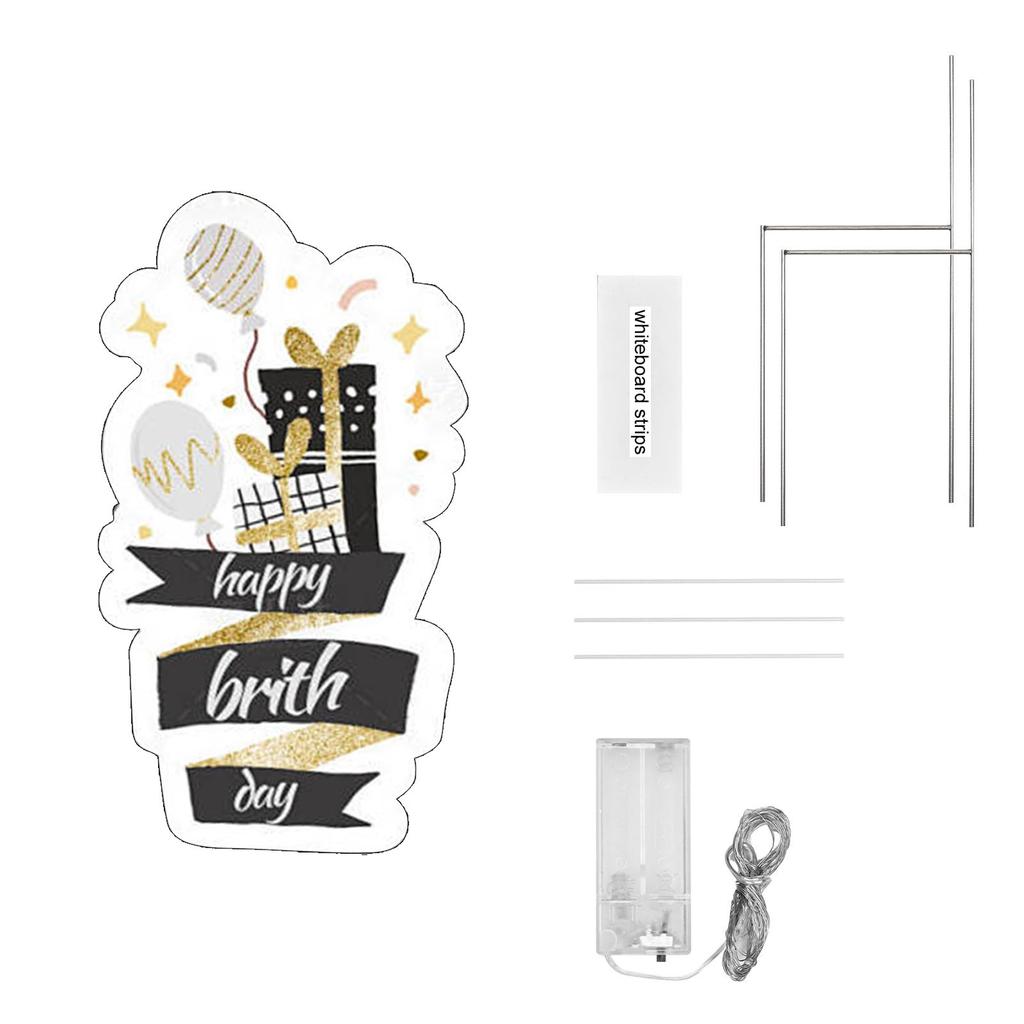 Personalized Custom Graduation Venue Sign LED Light Strip Metal Stake Graduation Venue Decoration Outdoor Graduation Sign Decoration