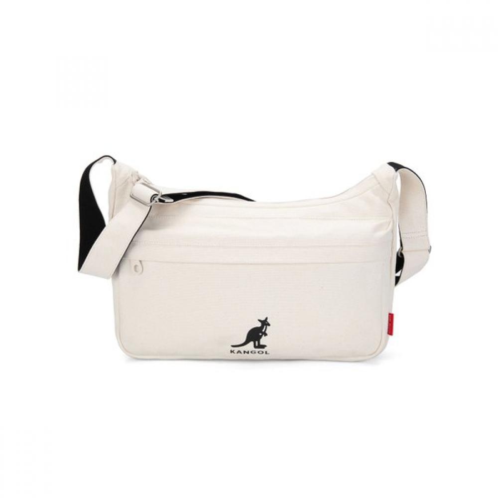 

Kangol Jude Canvas Pocket Crossbody Bag 3296 Ivory ONE