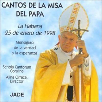 CD ŚPIEWY Z MSZY PAPIEŻA 1998 - CANTOS DE LA MISA DEL PAPA  Nieregionalny Religijny i Dewocyjny Używany