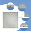 Pack Of 2 Range Hood Grease Filters Strong Aluminum Construction For Effective Cooking remainder Capture