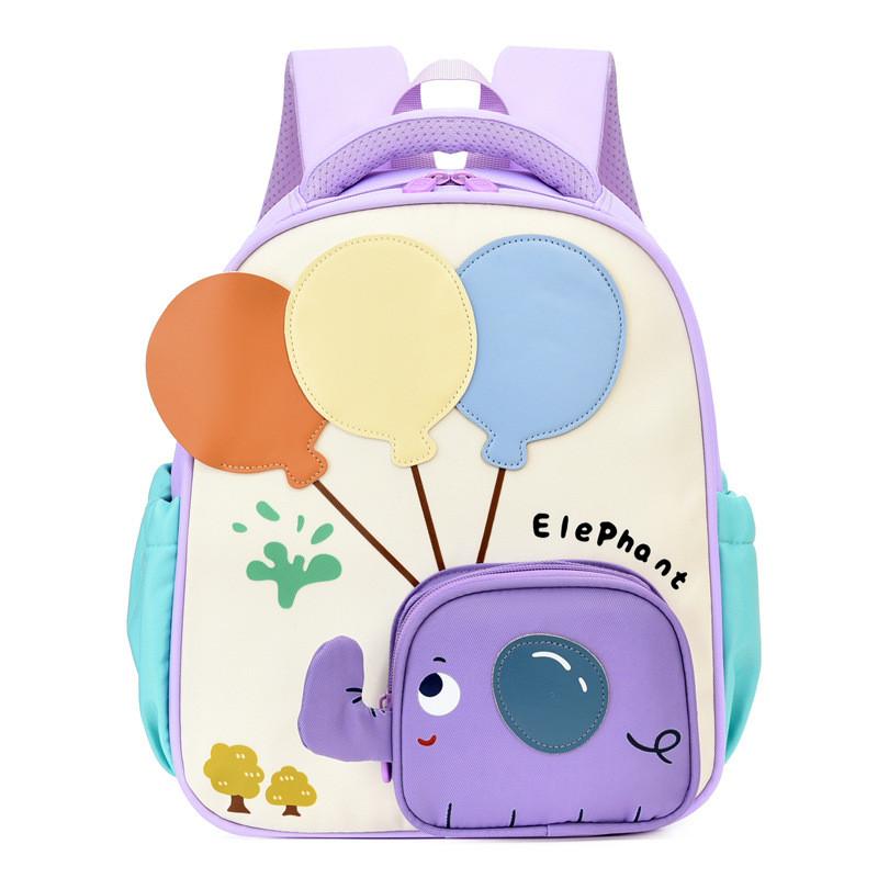 Childrens Cartoon Elephant Backpack With Breathable Oxford Fabric For Kindergarten And Elementary School