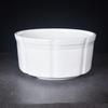 Pure White Ceramic Stew Pot with Lid - Large Double Boiler for Soups, Bird's Nest, Sugar Water, and Steamed Egg Dishes