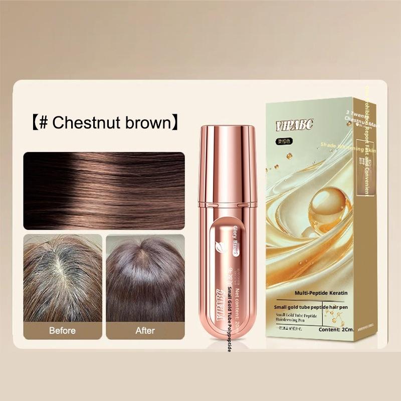 Quick Hair Styling Pen For Instant Touch Up Hair Dyeing Stick Roots Coverage For Busy Workdays And Nights