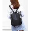 Neutral Style Backpack for Men and Women, with Three Carrying Straps, Suitable for Travel and Tourism Made of Nylon Material.