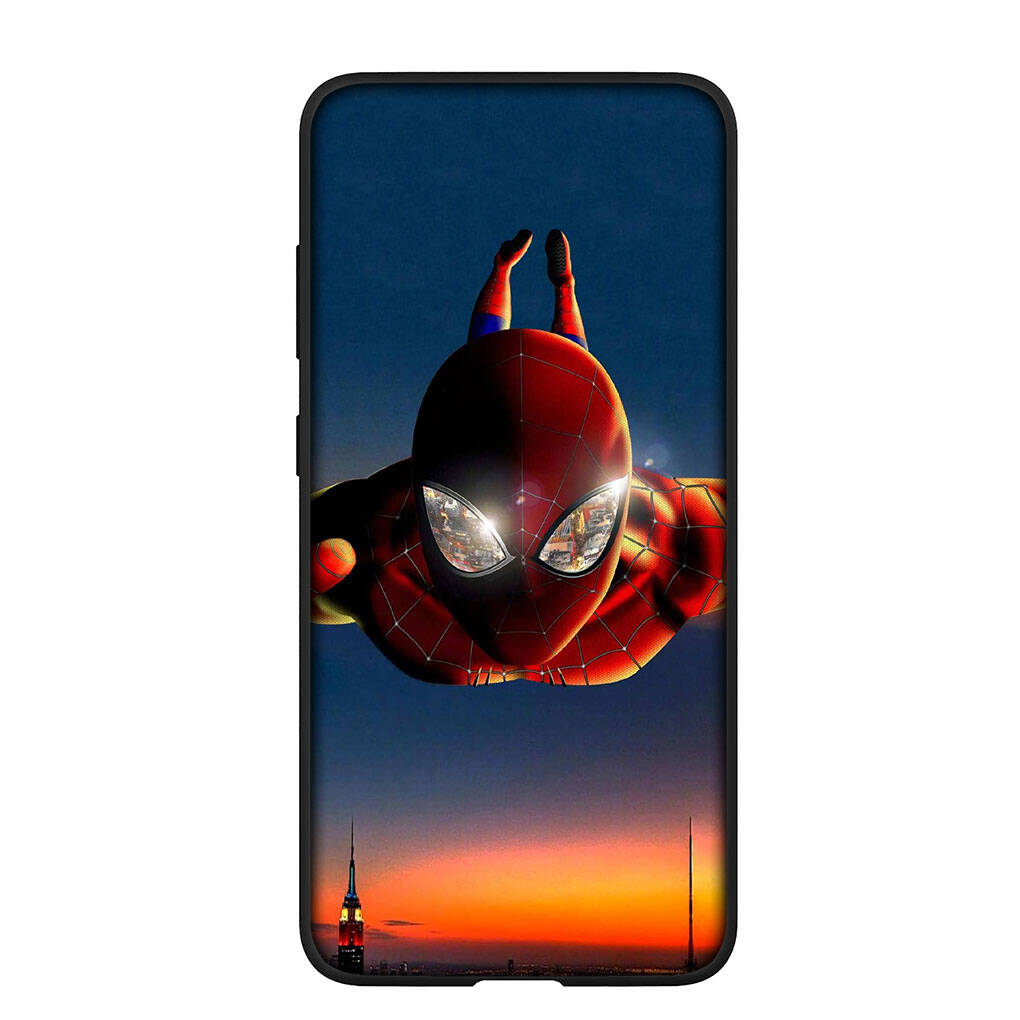Phone Case for Samsung Galaxy S25 S23 S22 S24 Ultra FE A05 A06 A15 A16 A36 A37 A35 A54 A55 A56 A57 A25 A26 A53 A17 Spider Man Marvel Spiderman Cover