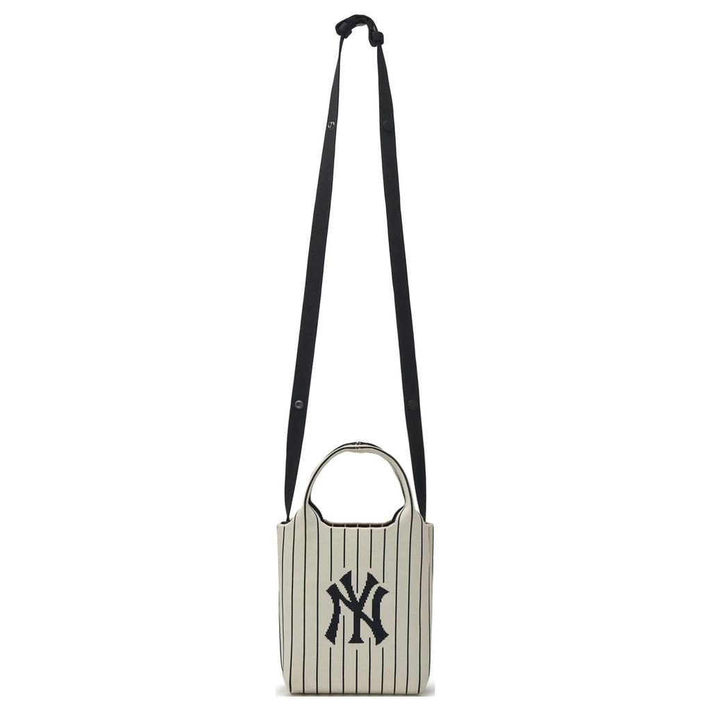 New MLB Polyester Shoulder Bag, Crossbody Bag, Handbag Unisex Dark Cream 3ACRS034N-50CRD