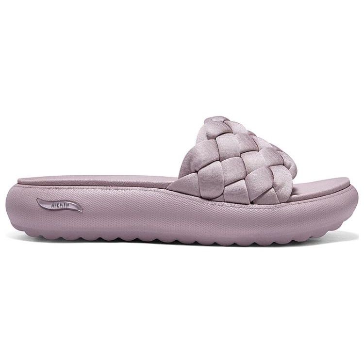 Skechers Arch Fit Cloud Proste Wygodne Modne Wytrzymałe Klapki Sandały Damskie Fioletowe 119783-PUR