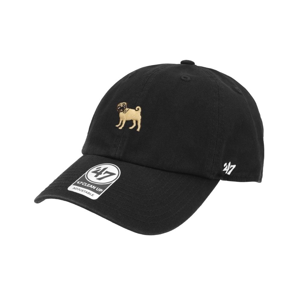 47 Brand Cleanup Pug Embroidered Ballcap Xx Bsric1411gws Bkh XX-BSRIC1411GWS-BKH