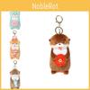 Otter Holding Little Fish Shrimp Octopus Standing Posture Cartoon Doll Keychain