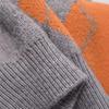 Winter Fashion Loose V-Neck Check Contrast Knit Vest Women