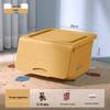 Flip-Top Storage Box for Clothes