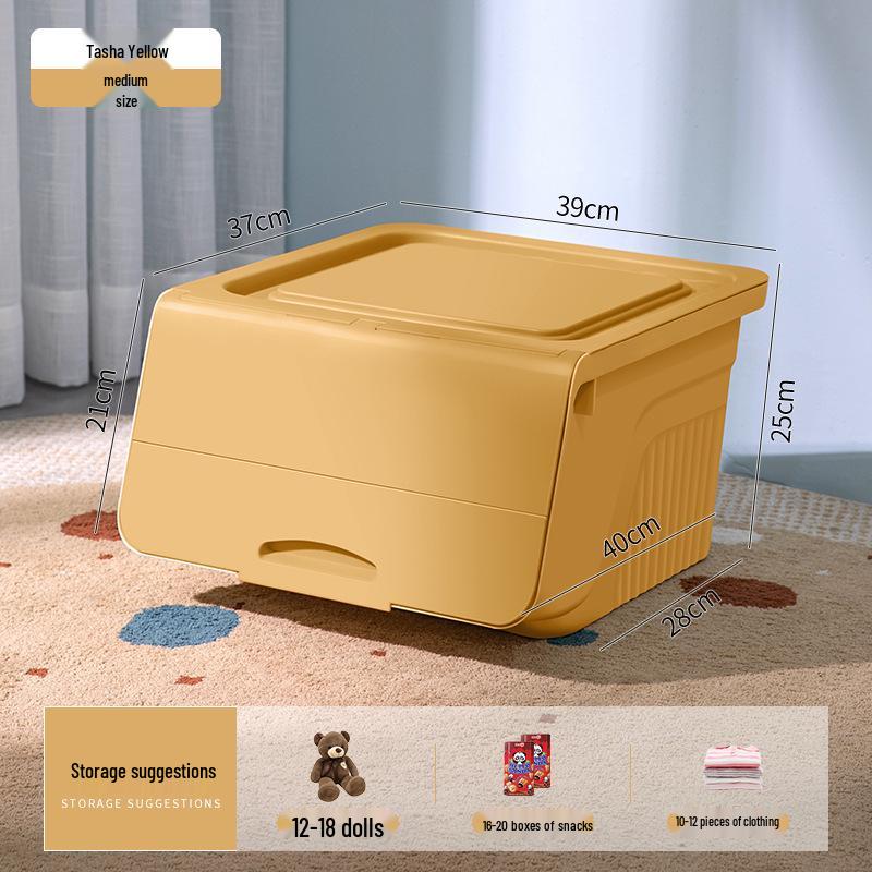 Flip-Top Storage Box for Clothes